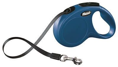 Flexi products retractable line new classic tire blue s 5 meters up to 15kg