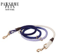 HANDS FREE DOG ROPE LEASH - OMBRE DARK PURPLE