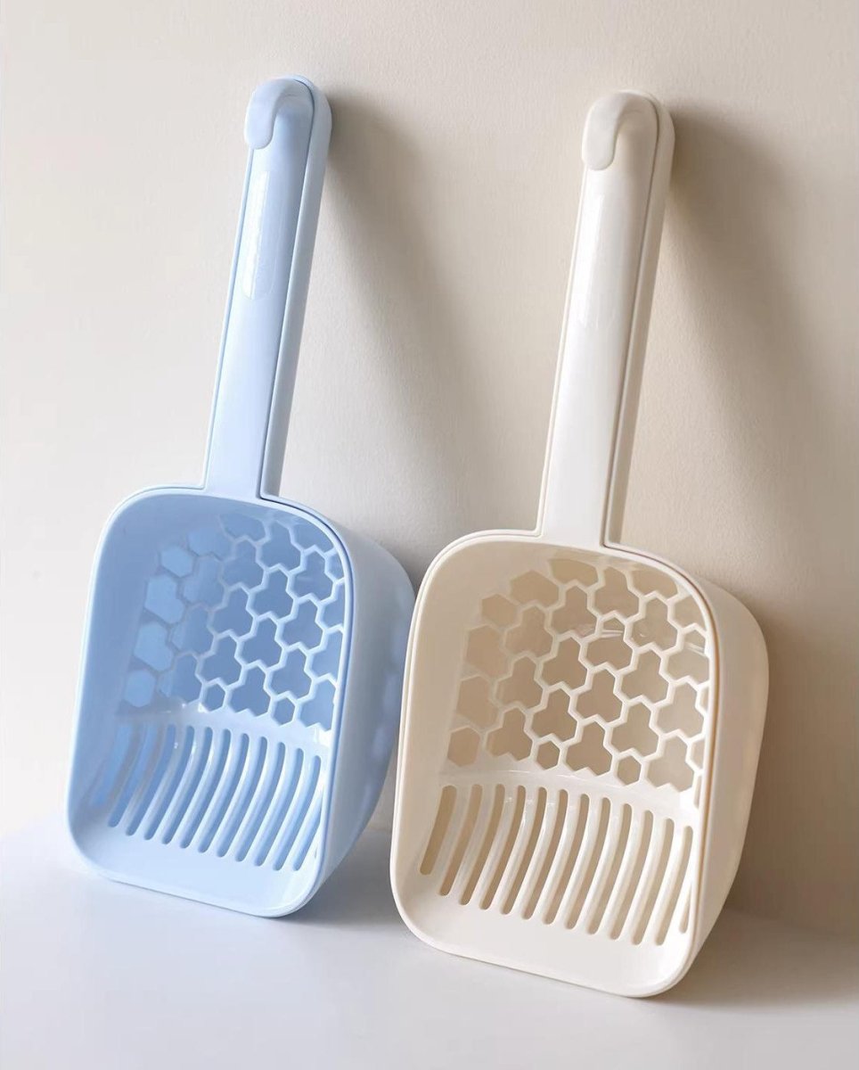 Dual-Zone Cat Litter Scoop & Waste Shovel Set
