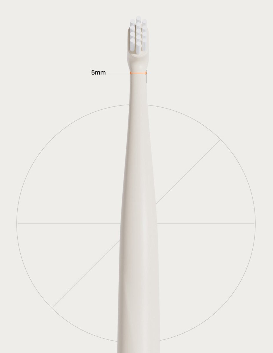 Small 7-Head Soft Bristle Pet Toothbrush for Cats & Small Dogs